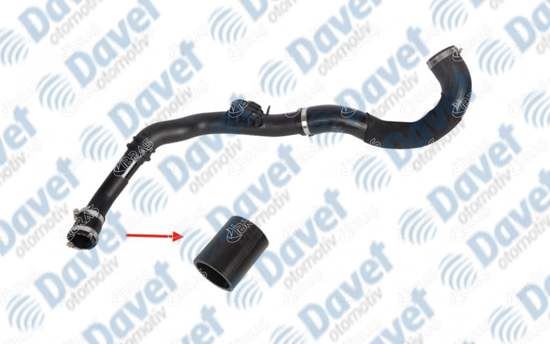 NIFEA 19523 Turbo Hortumu Plastik Boru Haric Transit - Transit Custom - Tourneo Custom 2.0 Tdci - Ok Ile Gosterilen Kucuk Hortum